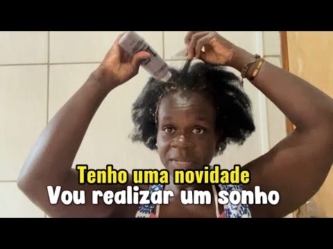 A DECISÃO FOI MINHA - PINTEI O CABELO - NÃO DEU CERTO 
