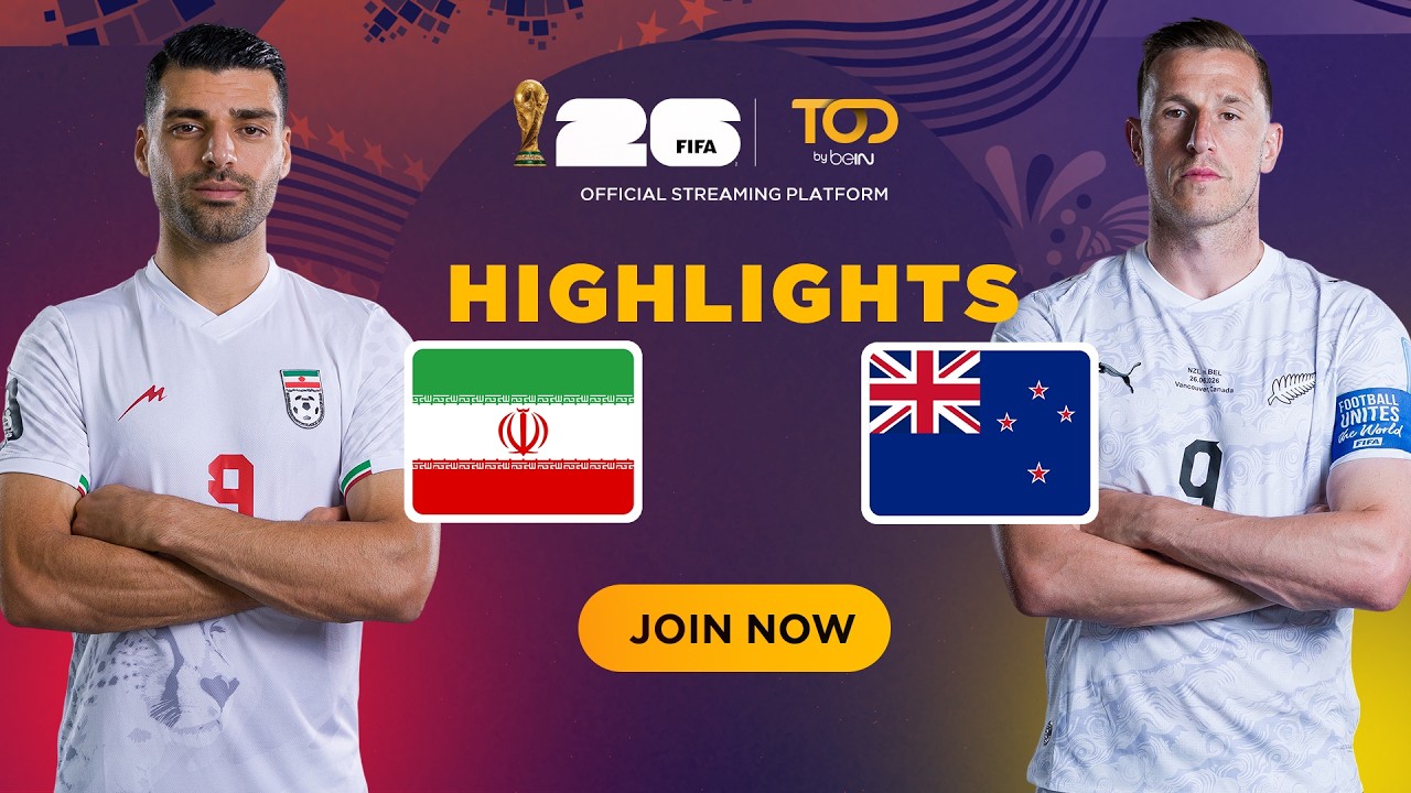 Iran vs New Zealand Highlight | FIFA World Cup 2026™