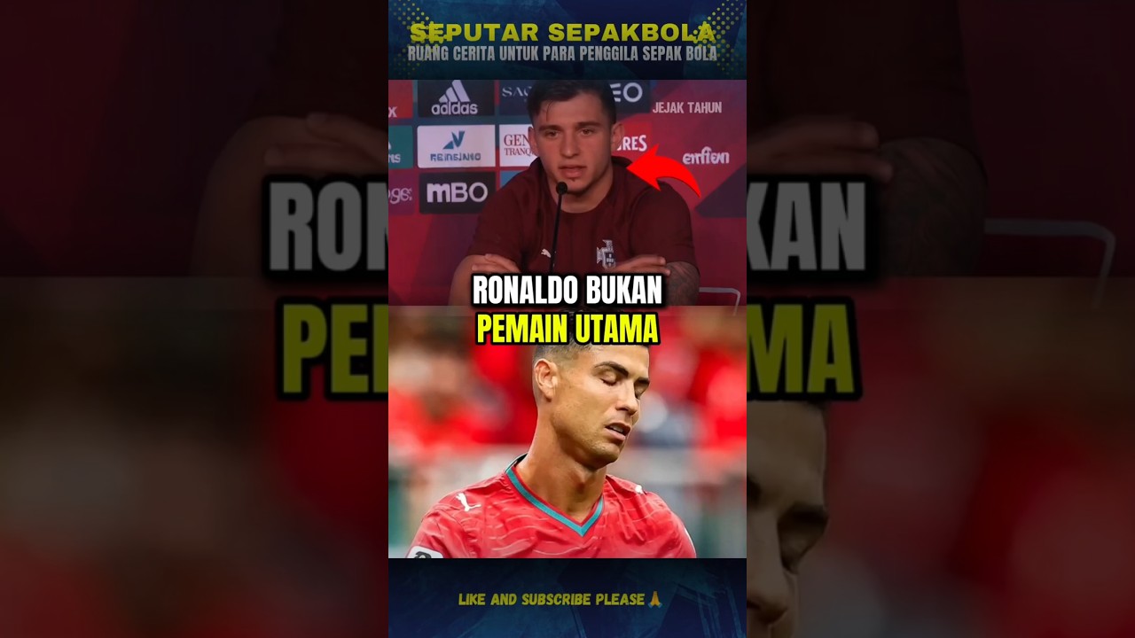 PORTUGAL KEMBALI MEMANAS SETELAH UCAPAN PEMAIN INI TENTANG RONALDO 😱