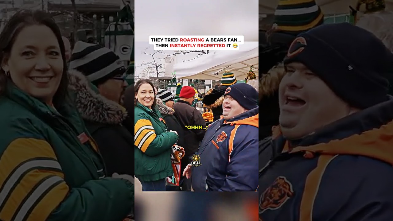 They Almost Pressed The Wrong Bears Fan...😂☠️ #nfl #shorts