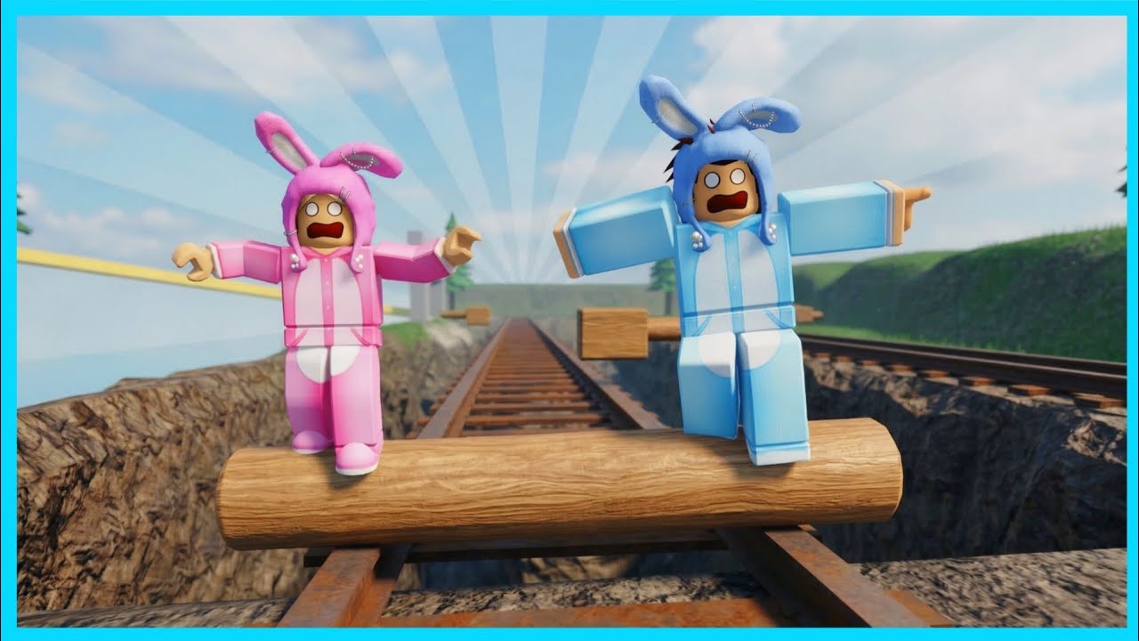 MIPAN & ZUZUZU Bekerja Sama Naik Batang Kayu Untuk Lewatin Rintangan! ROBLOX