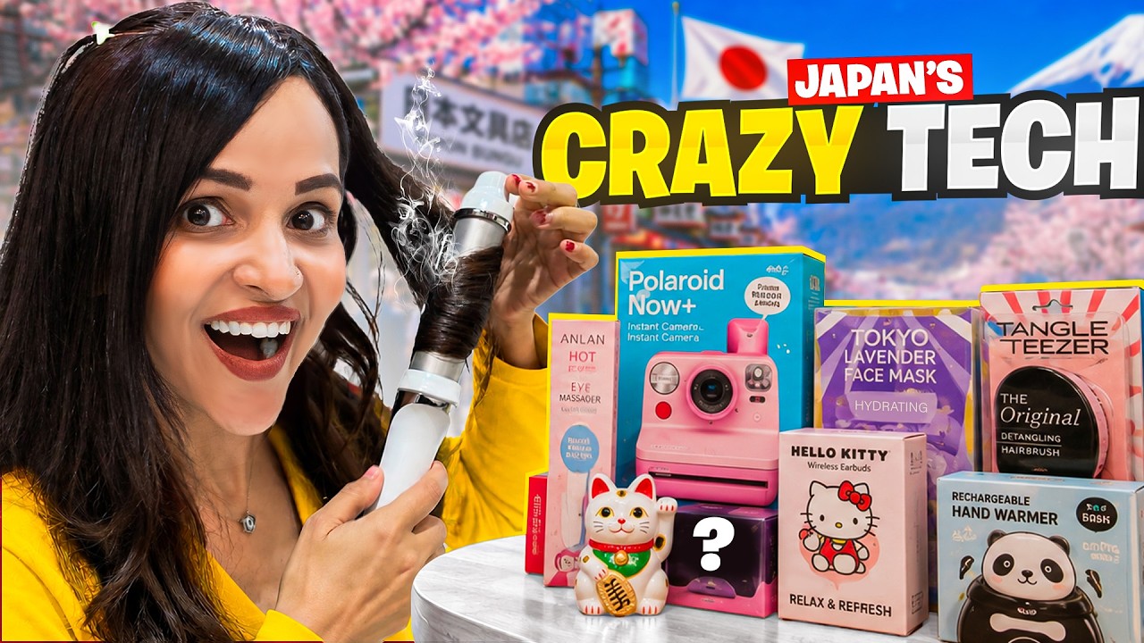 Tokyo, Japan's CRAZY Beauty & Tech Shopping 😍