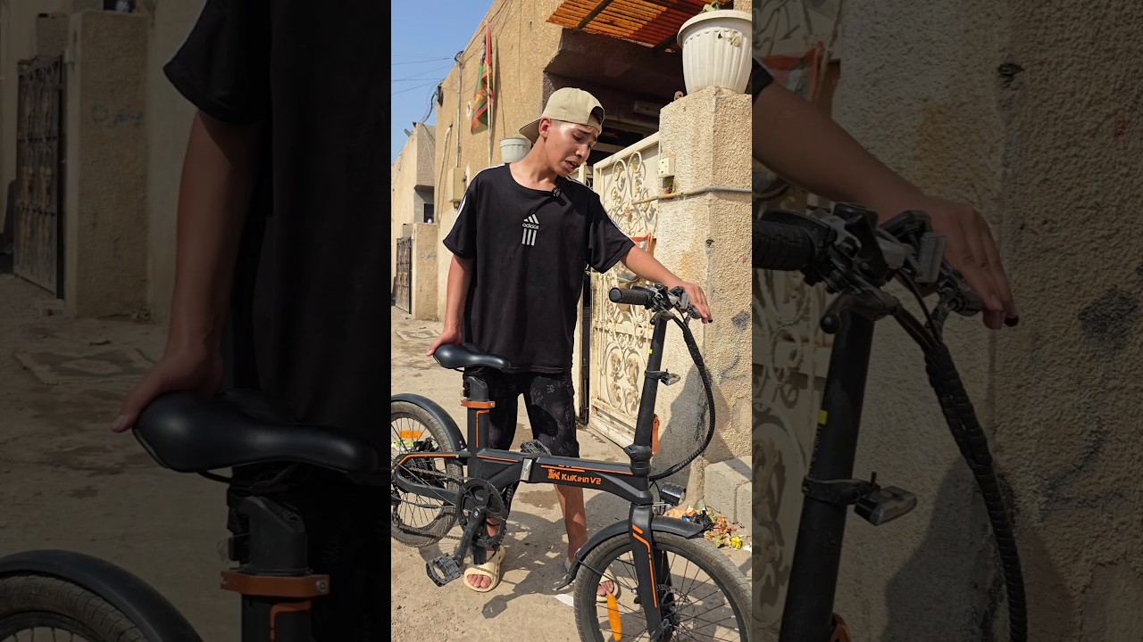 ميلاد يريد بايكسل لان تعب من البايسكل القديم 😂 #shorts #اكسبلور