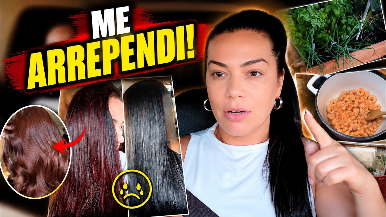 ARRUMAMOS A FRENTE DA CASA E ESTA TUDO PERFEITO + OLHA O QUE ELA FEZ COMIGO 😭 