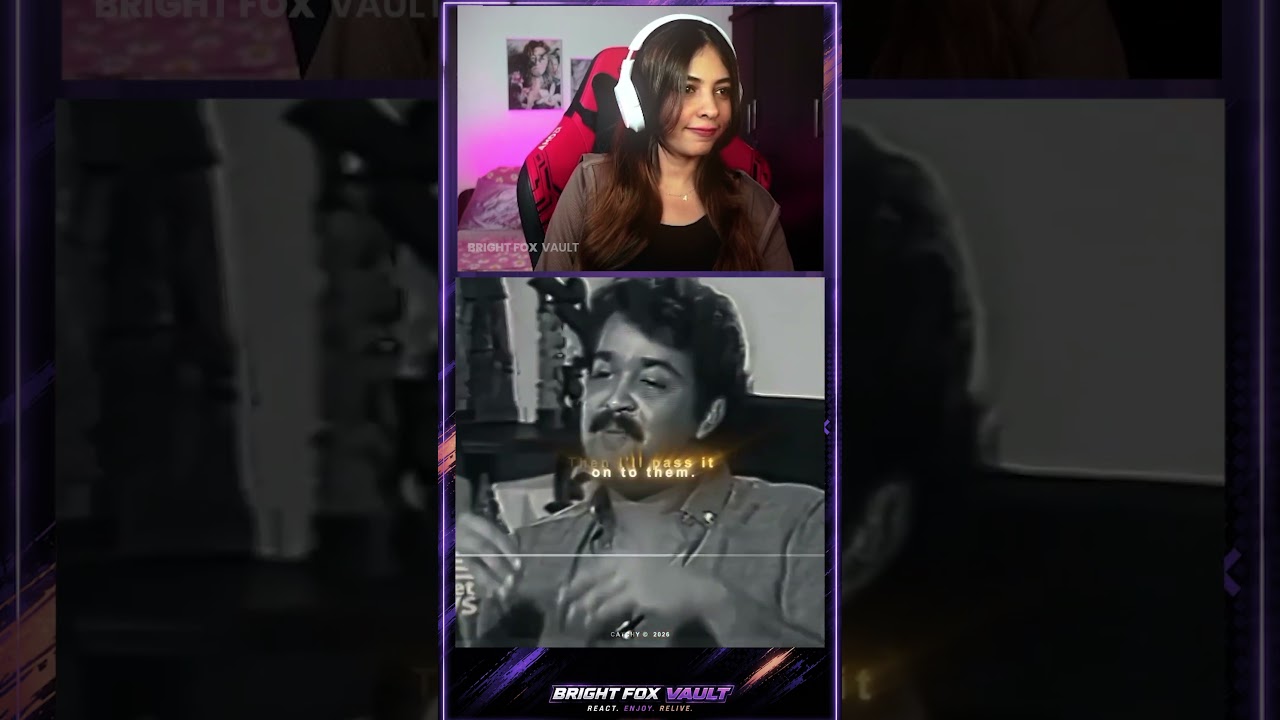 When Mohanlal Sir Talked About Passing His Crown…👑 #brightfox  #tva #eaglegaming #mohanlal #dctrolls