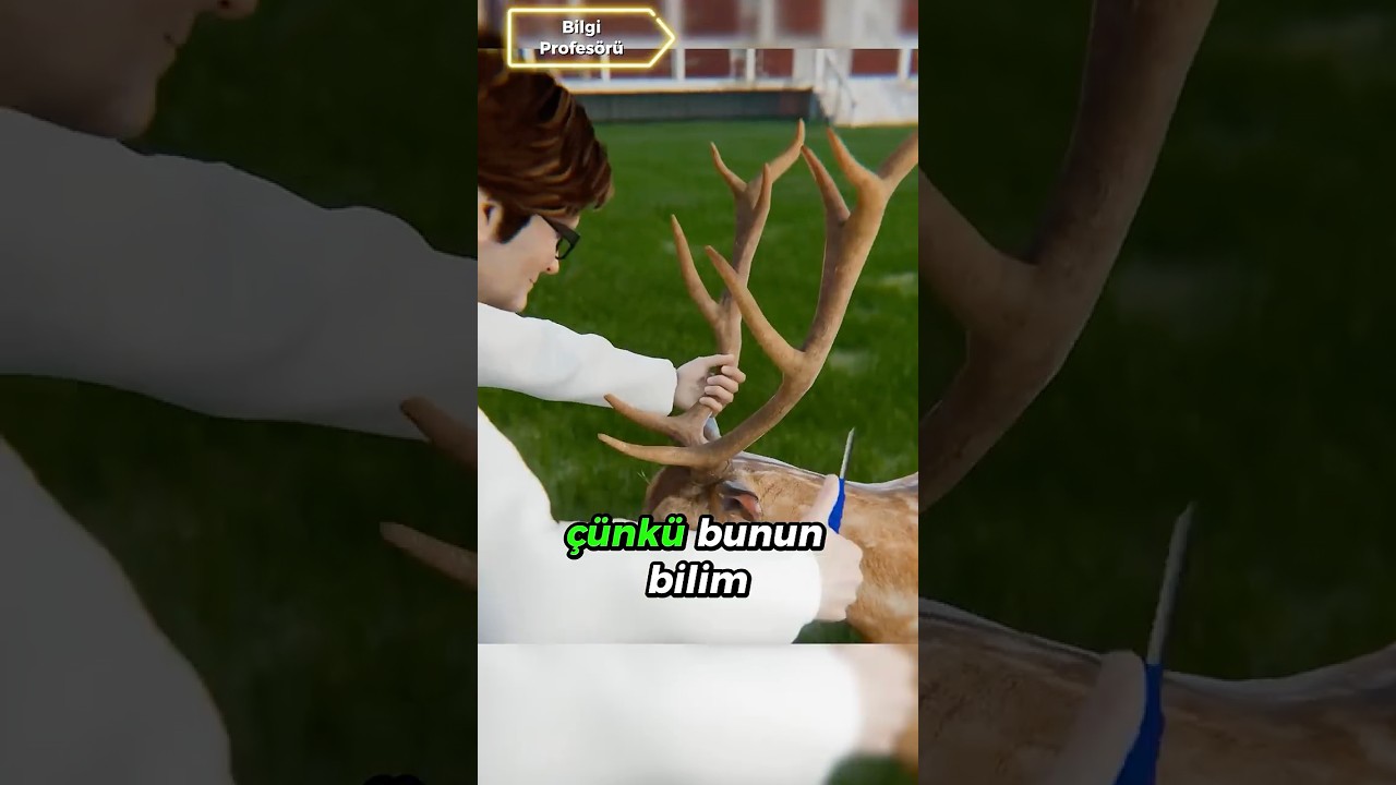 Geyiğin Boynuzuna Kesik Atıyorlar Çünkü...