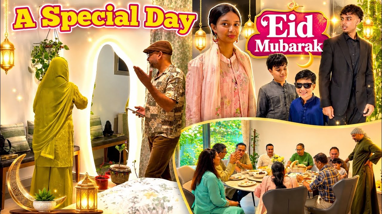 Eid Mubarak🌙| Our Eid Day Vlog | Full Day Eid Vlog