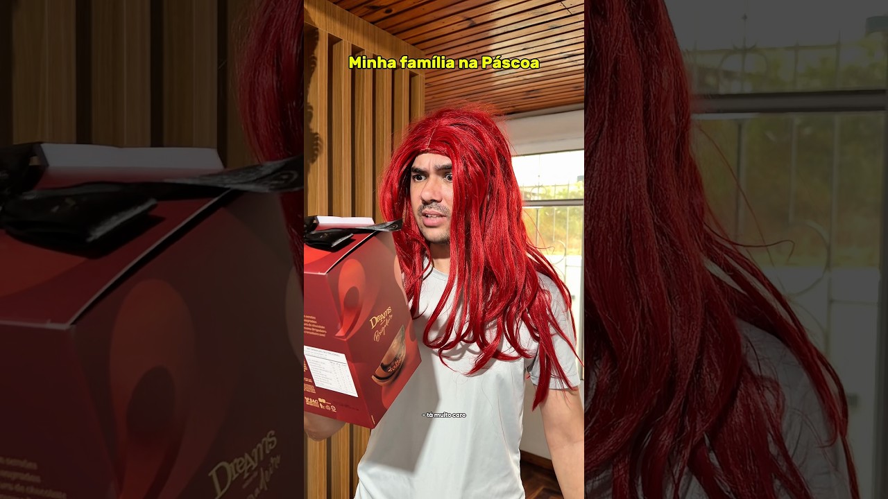 MINHA FAMÍLIA NA PÁSCOA 😂