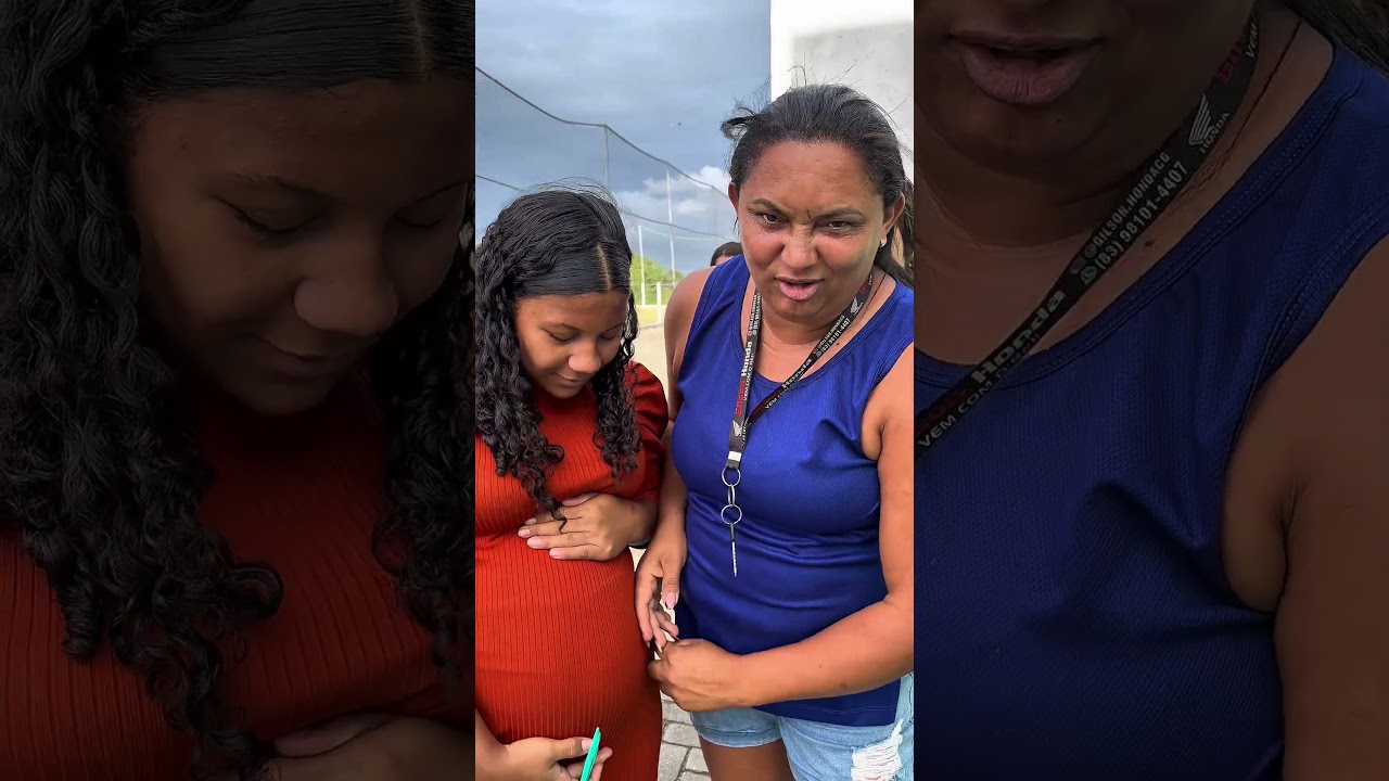 Vc tbm está grávida viu #deustemumapalavrapravoce #humor #viral #deusnuncafalha #comedia