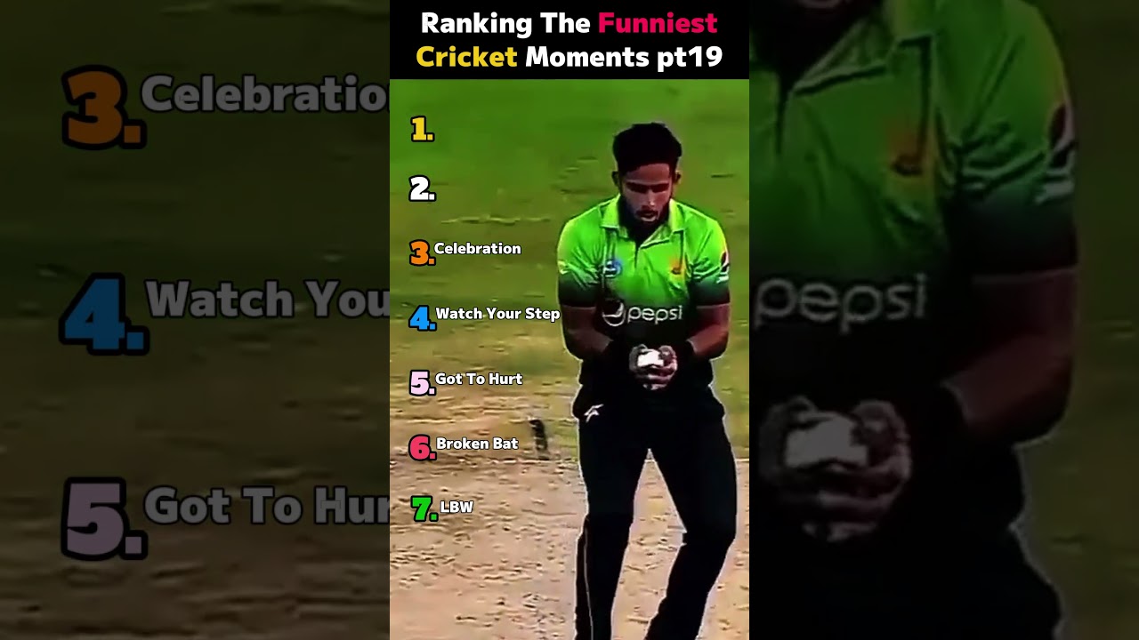 Ranking The FUNNIEST Cricket Moments