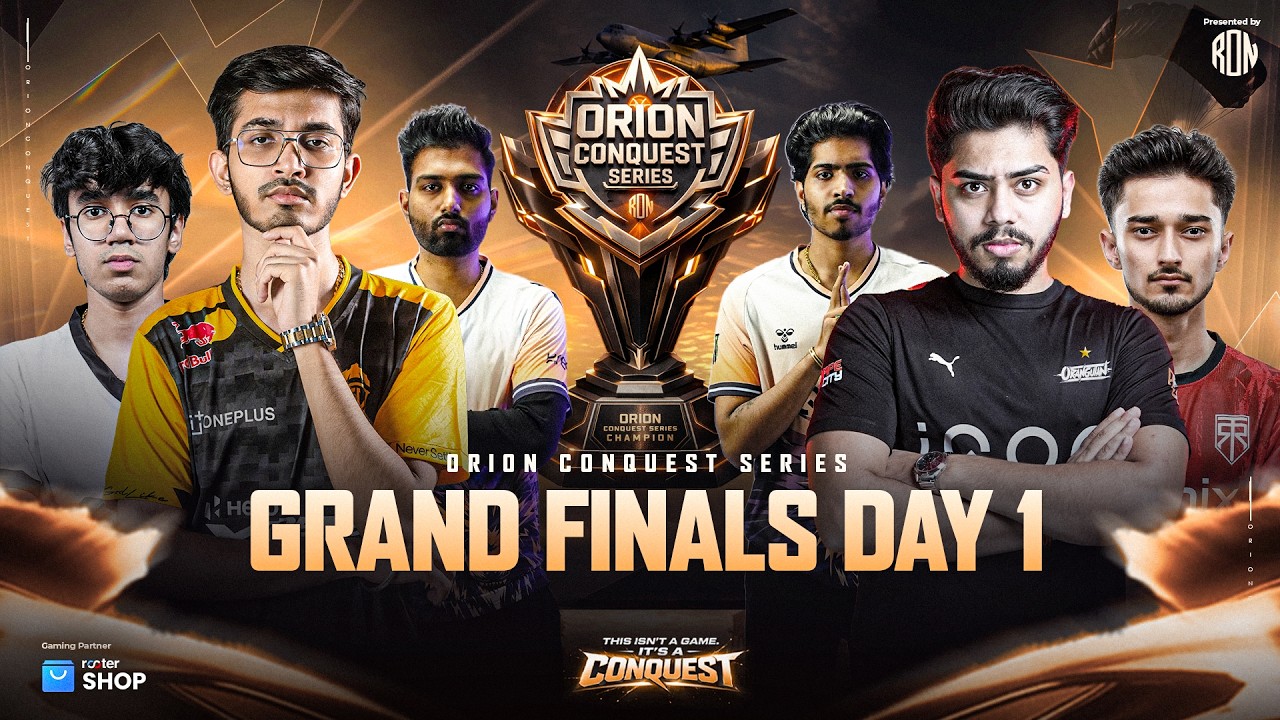Orion Conquest Series | Grand Finals Day 1 | #godlike #gdr #rntx #TR #OG