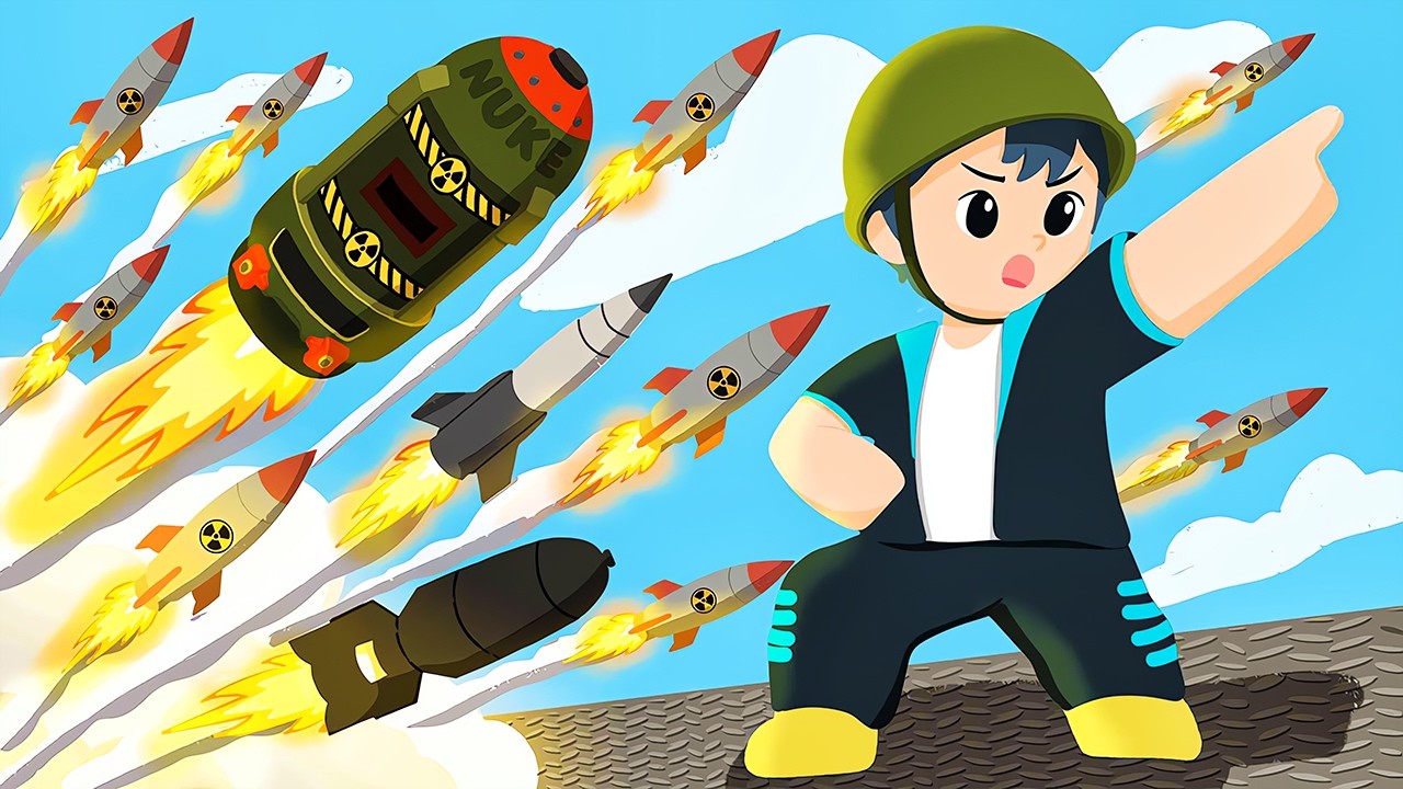 KABOOM!! Bangun Markas Rudal NUKLIR Terbesar & Hancurkan Musuh 🚀💥🗿 | Missile Tycoon Indonesia