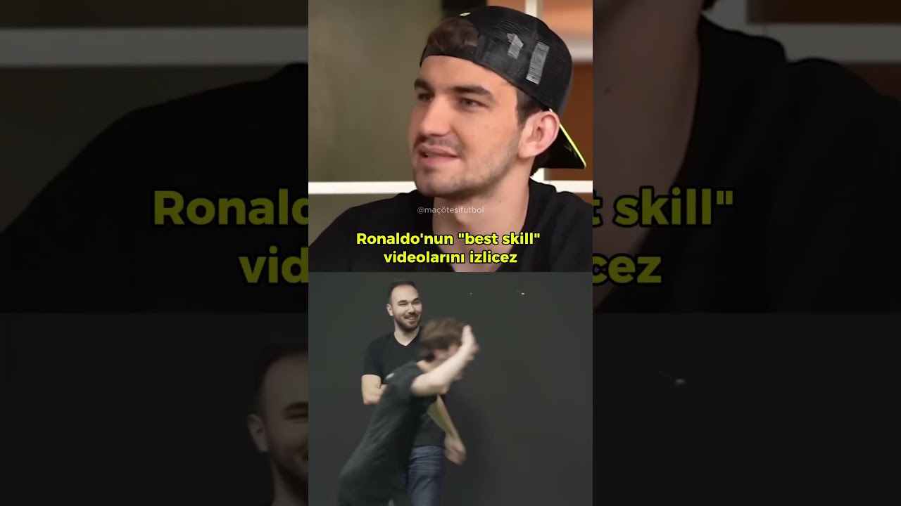 "Ronaldo'yu yenseydim videoyu yayınlatmazdı" | Berkcan Güven Ronaldo'yla çektiği videoyu anlatıyor