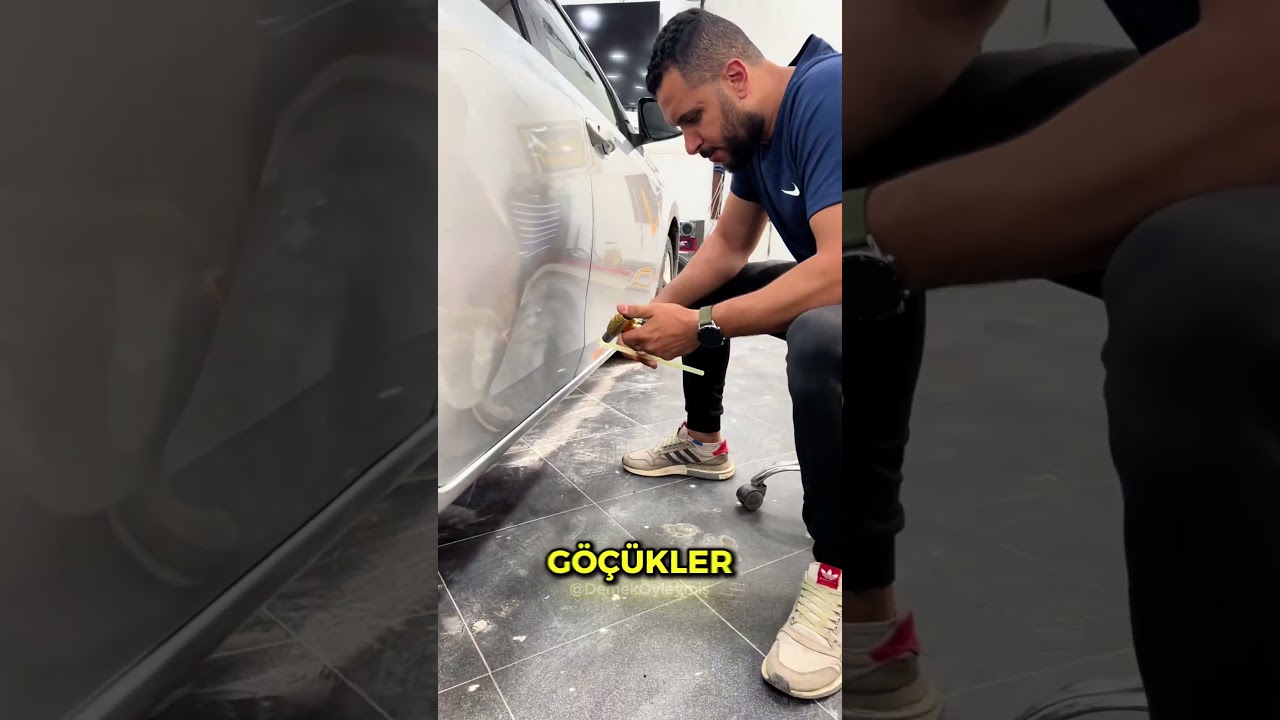 Bu Adam Arabaları Sadece 10 Saniyede Tamir Ediyor 🤯