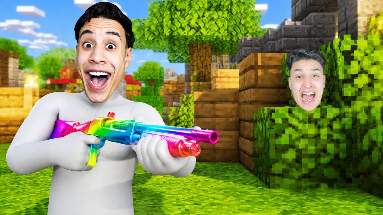 استغماية مع ام كامل في مابة ماين كرافت 😱 فتش بكل مكان وما لقاني 😂 MECCHA CHAMELEON