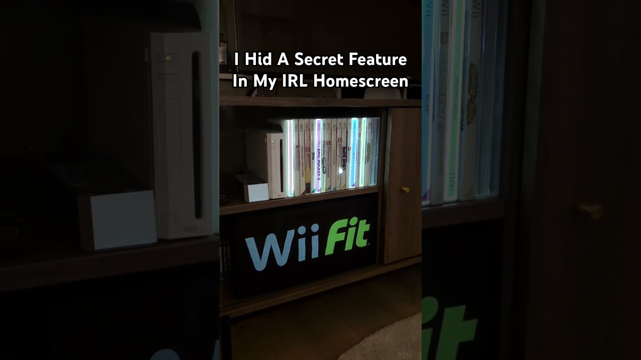 I Built A Hidden Feature Into My IRL Homescreen And Nobody Noticed!