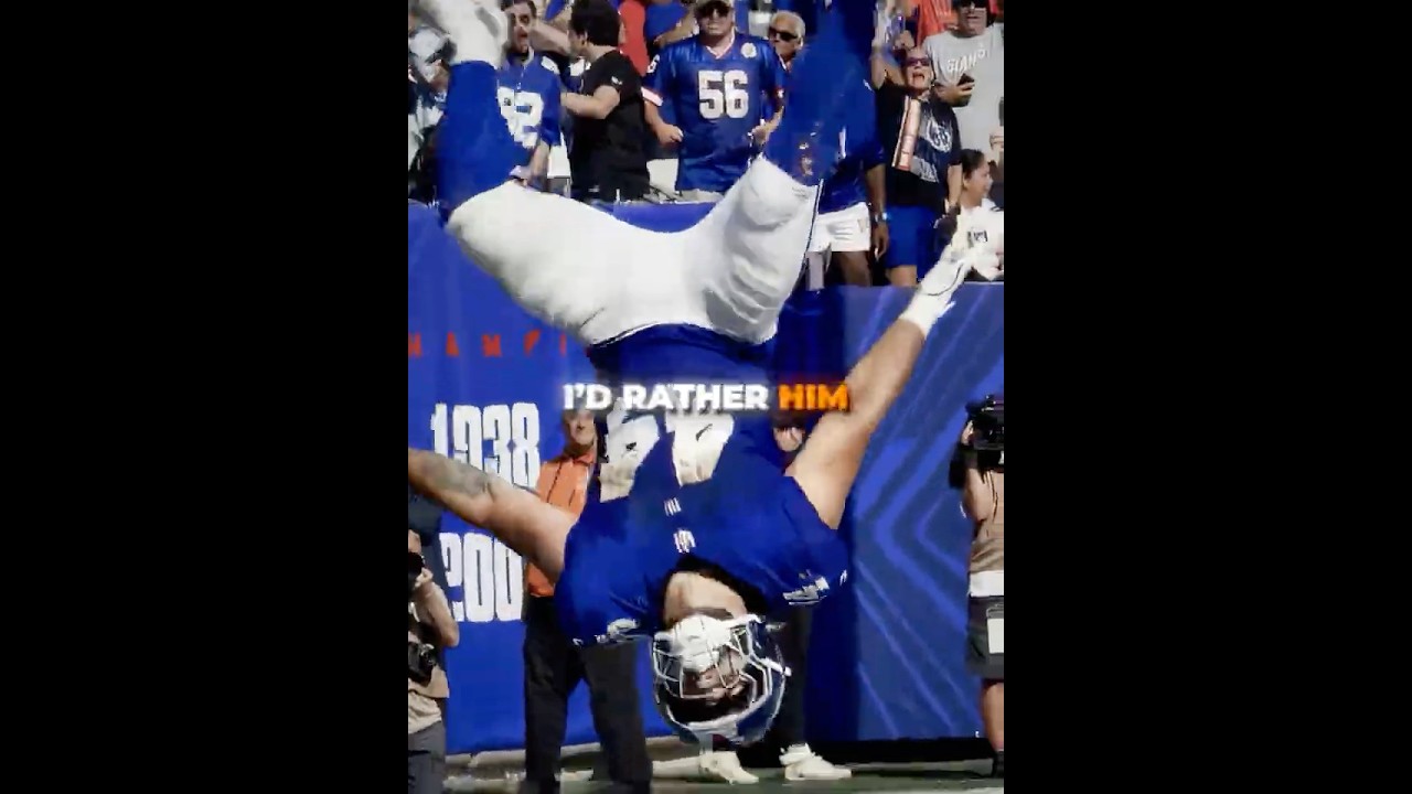 They Tried To STOP His Backflip… 😂🏈