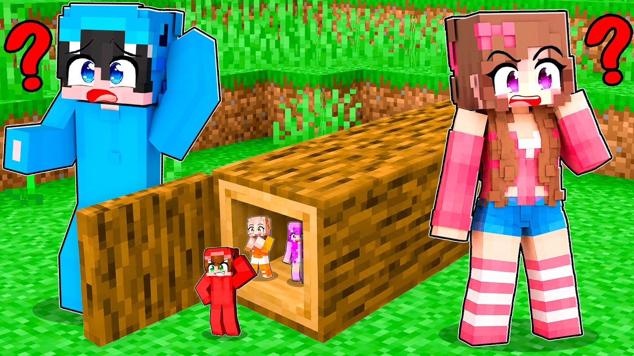 Hice Trampas con BASES SECRETAS en el ESCONDITE en Minecraft!