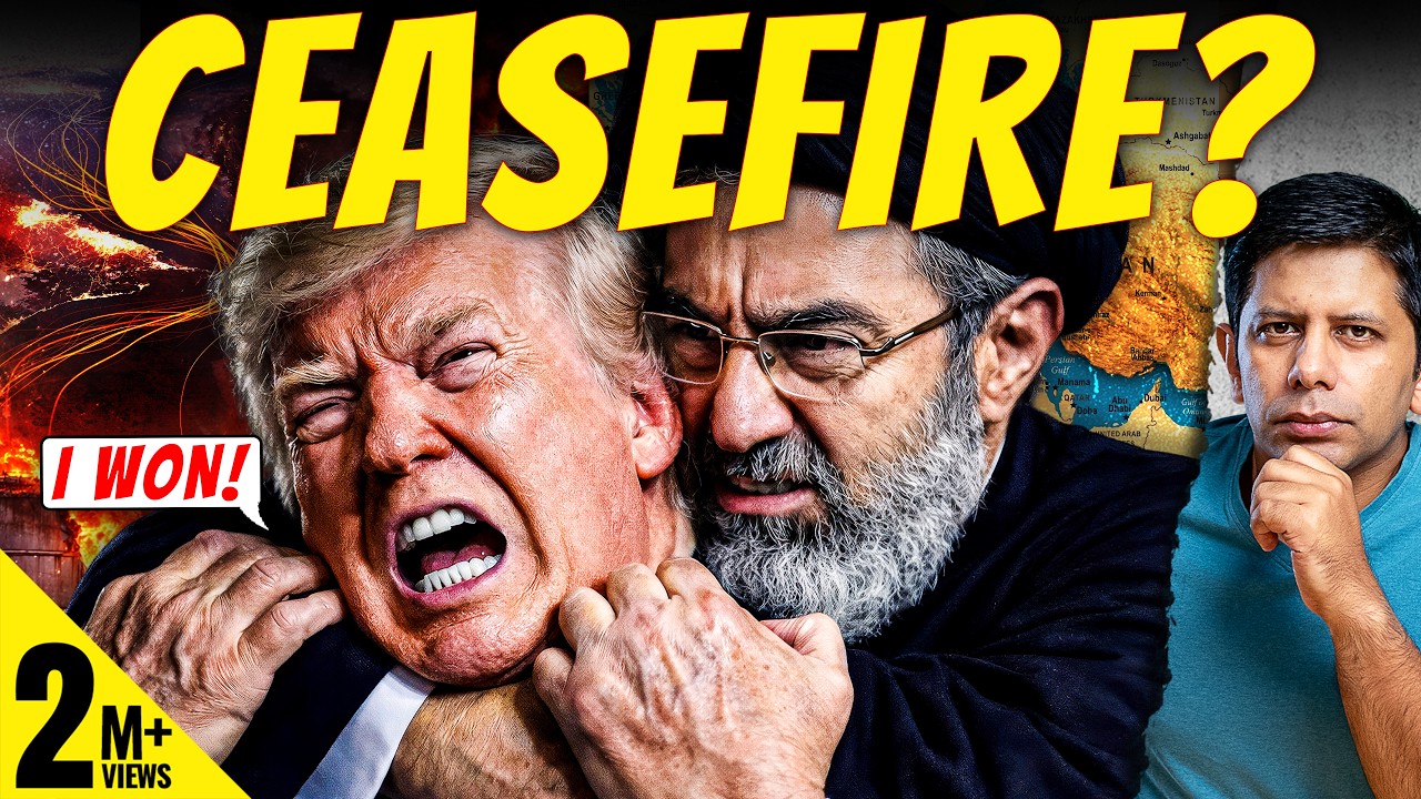 Trump’s Epic Surrender To Iran? | Will Israel Allow The Ceasefire To Succeed? | Akash Banerjee