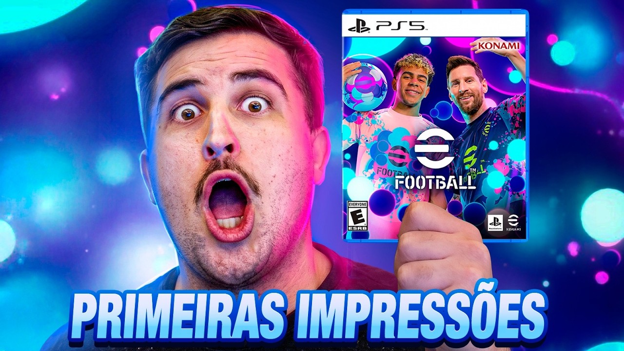 JOGUEI O NOVO EFOOTBALL 2027 PELA PRIMEIRA VEZ!