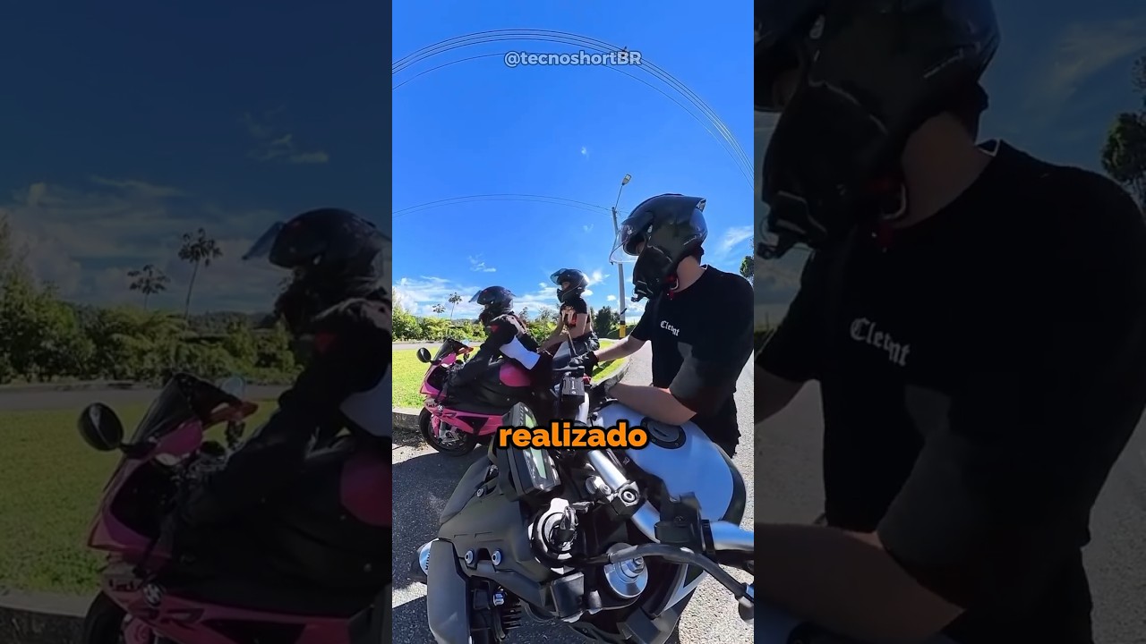Esse motoca foi fazer uma gentileza e quase ficou sem namorada 😮😱
