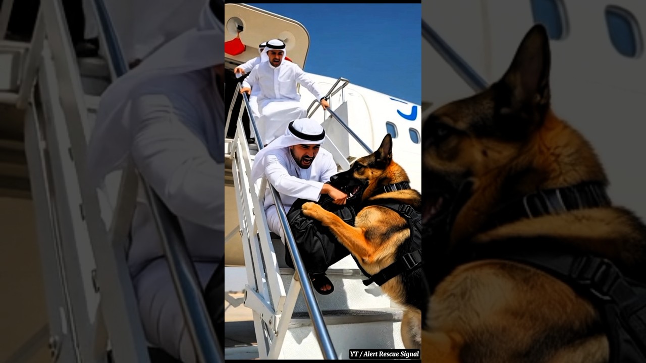 😭✈️ This Dog Last 10 Seconds Saved Hundreds of Lives! 🐕‍🦺German Shepherd Airplane From Disaster!