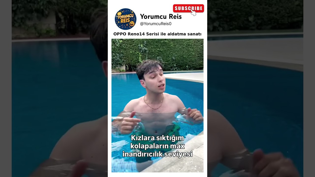Su altında yalan söylemeyi denedim