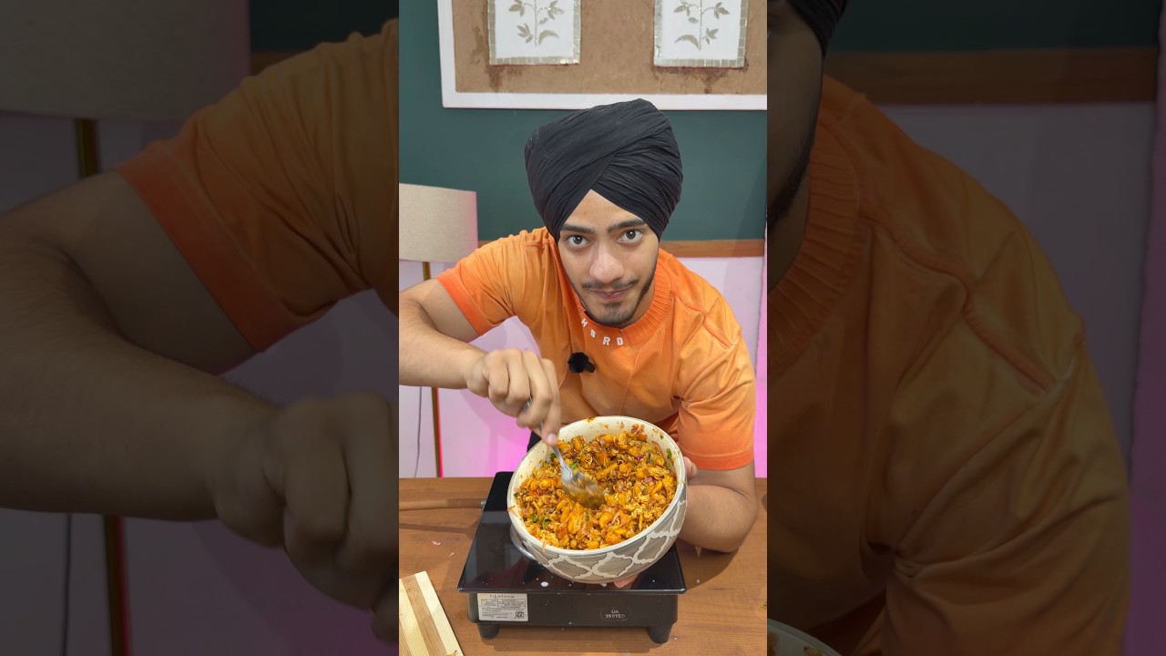 Bhai ki maggi chura ke bnayi ye cheej 😱 | street food #shorts #shortsfeed