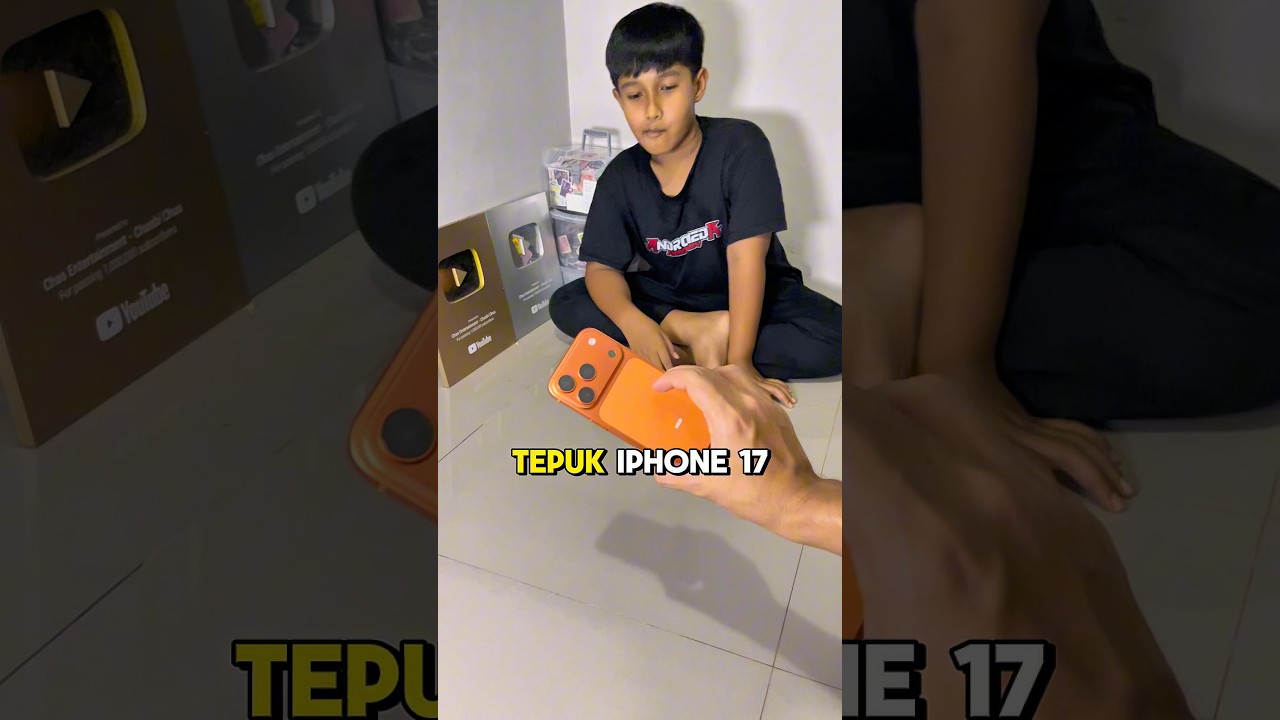 Tutor tepuk iphone 17