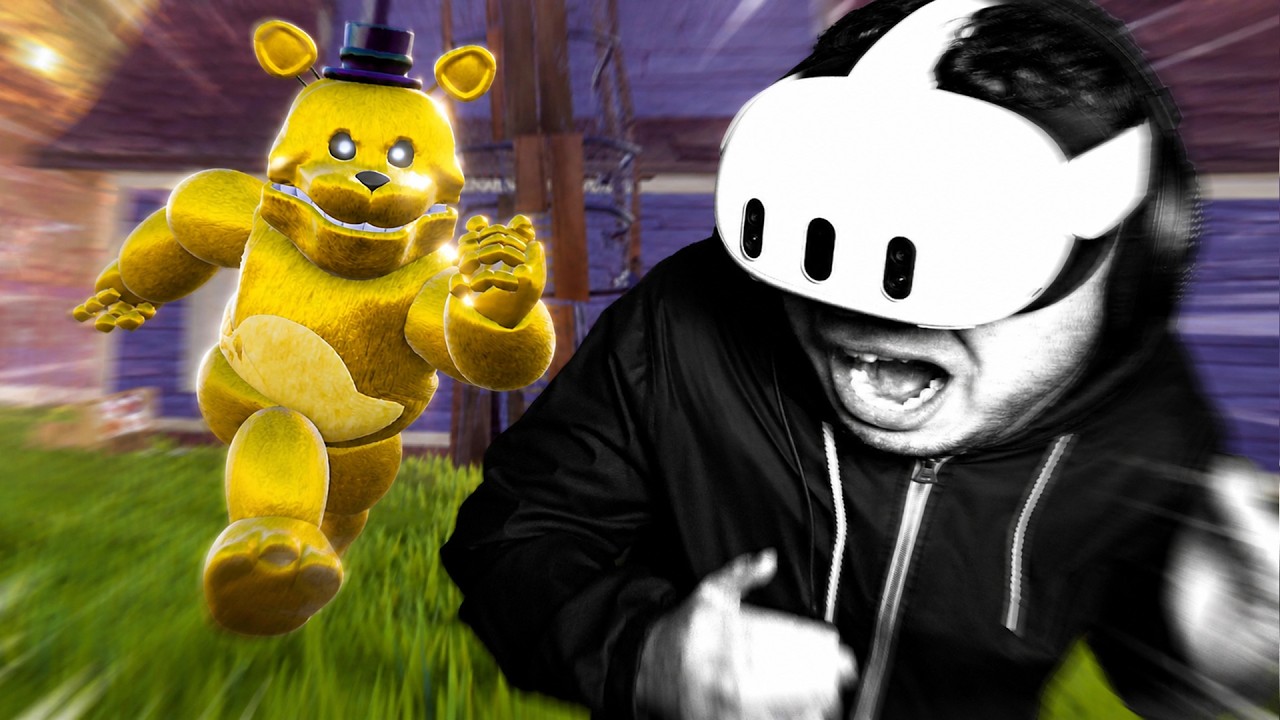 Experiencing Fast Fredbear In VR...
