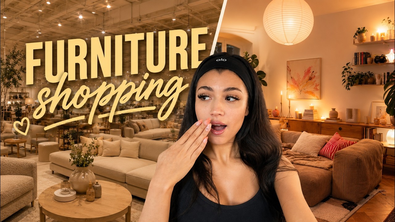 FURNITURE SHOPPING FOR OUR NEW HOME!!!!! SPENT 10.6K!!!!