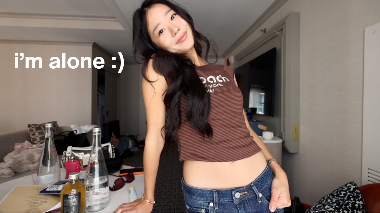 First Time Solo Traveling Vlog | Evelyn Ha