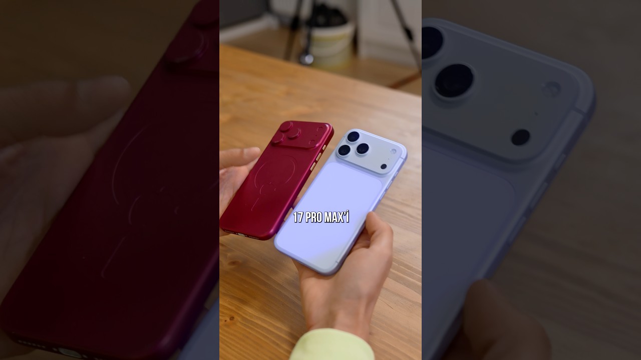 İPhone Fold ve 18 Pro Max kalıplarını inceledim | reklam