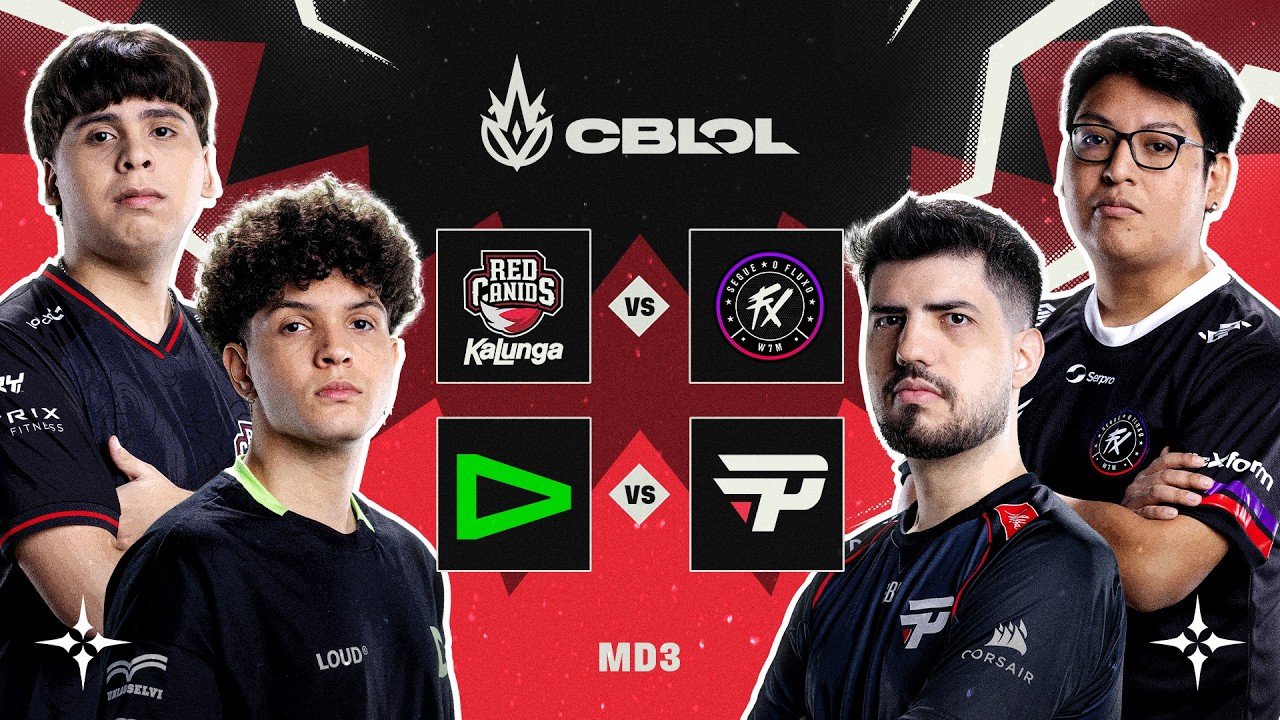RED x FX | LOUD x PAIN | CBLOL 2026 - 1ª Etapa | Fase Regular - Dia 3