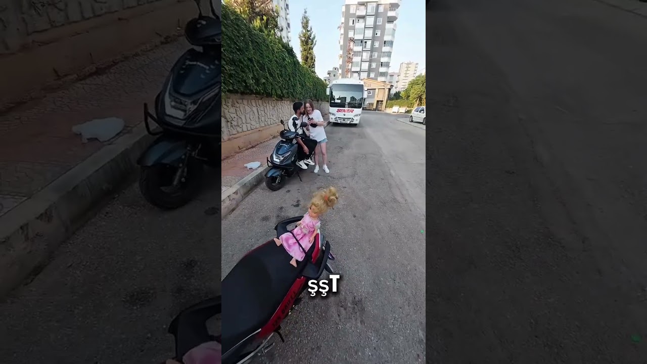 Sanırım bizi kızkandılar😂 #vlog #motovlog #motorcu #aşk