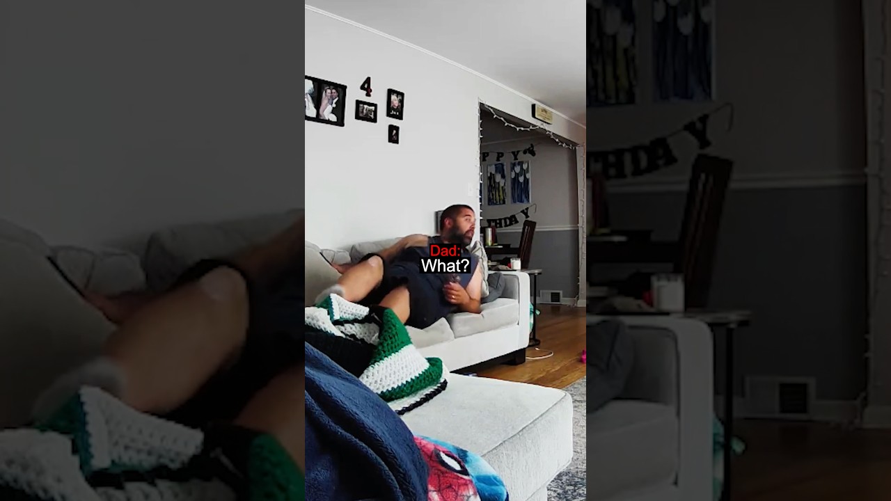 Dad Runs To Save Kid After Hearing Screams