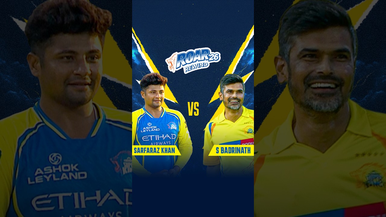 Classic Badri! 😎💪 Watch the full Faceoff now! 🥳 #WhistlePodu #RoarRewind