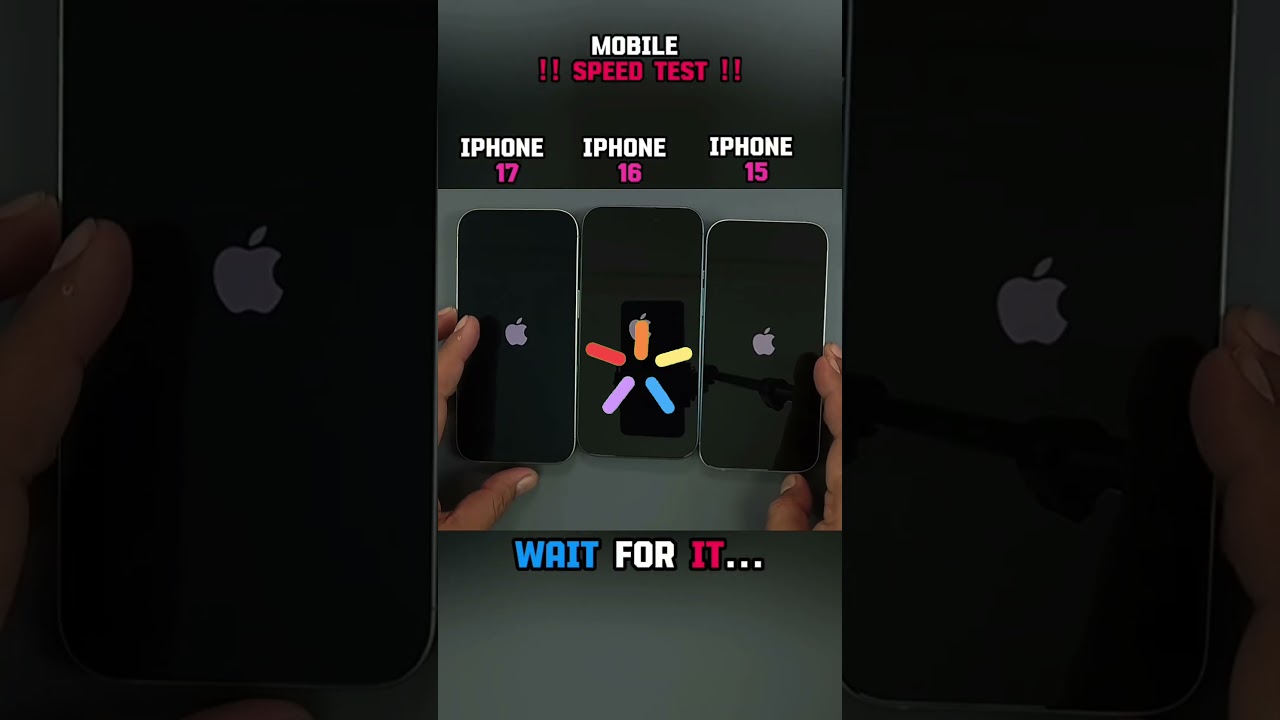 🫠⚡ iPHONE 17 VS iPHONE 16 VS iPHONE 15 SPEED TEST!! 🚀