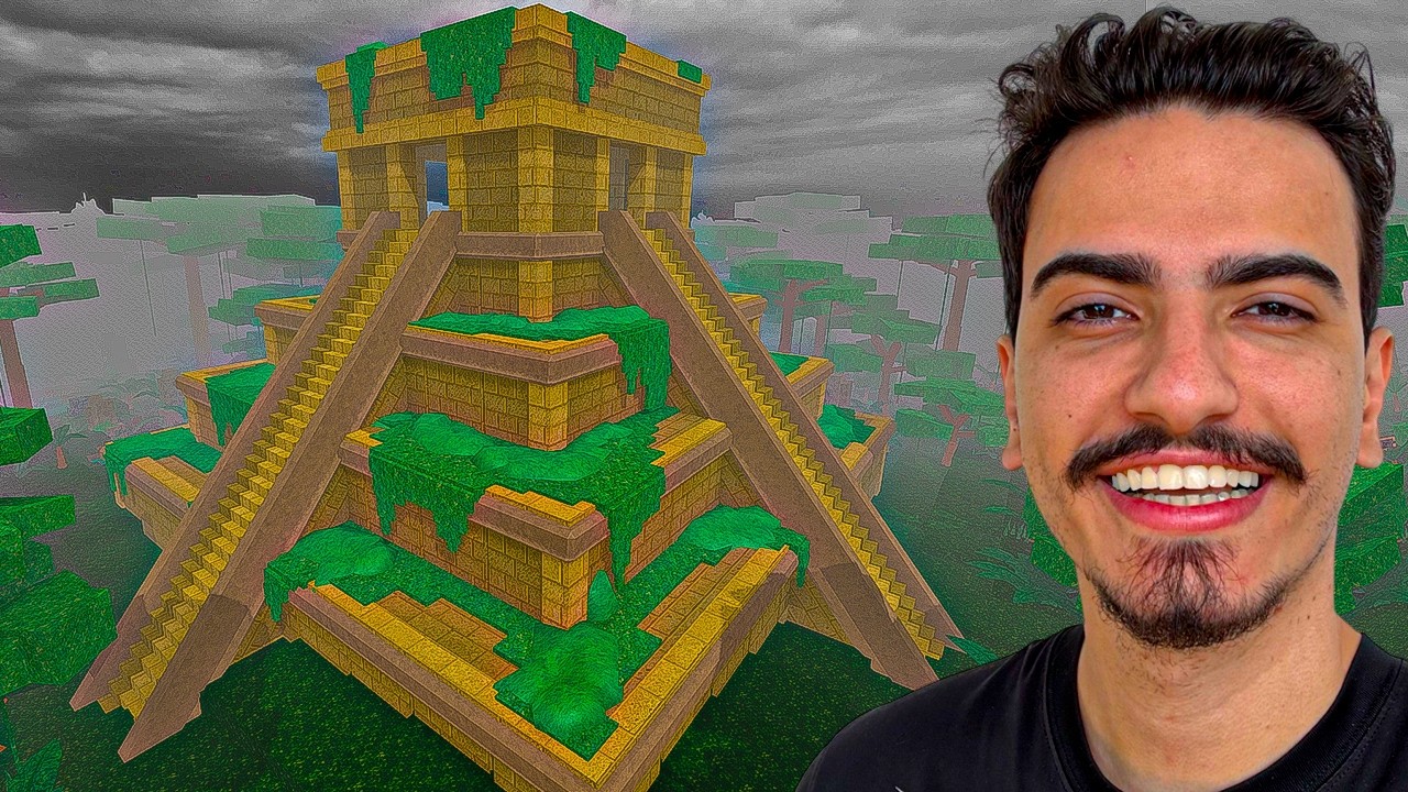 NOVO BIOMA da SELVA e SEGREDO das PIRÂMIDES no 99 NOITES NA FLORESTA 🌴🛕