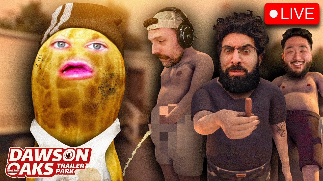 🔴LIVE | PARTY GAMES | DAWSON OAKS TRAILER PARK | COCONUT X GIMMICK X GINGY X HUTCH | #BUNGULATE