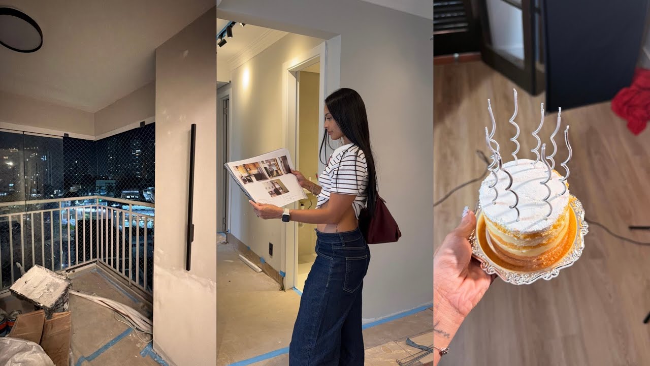 ATUALIZAÇÕES DE OBRA (ATRASOU), TIAGO DE MADRUGADA NO CEAGESP, CÂMERA DE VLOG NOVA E SALÃO DE BDAY! 