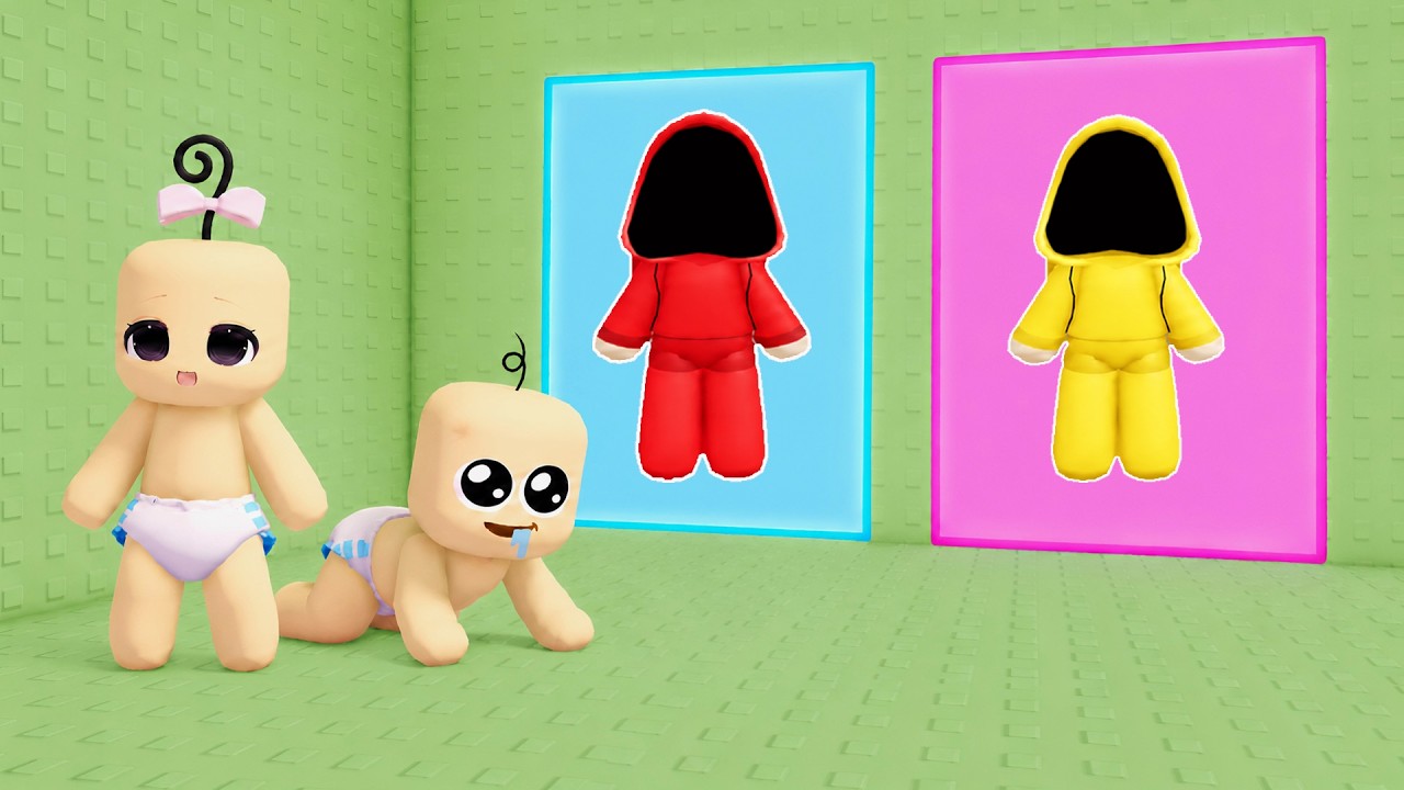 Yuta, Mio Dan Baby Celine Jadi Bayi Yang Pilik Pakaian Imut Dan Lucu || ROBLOX