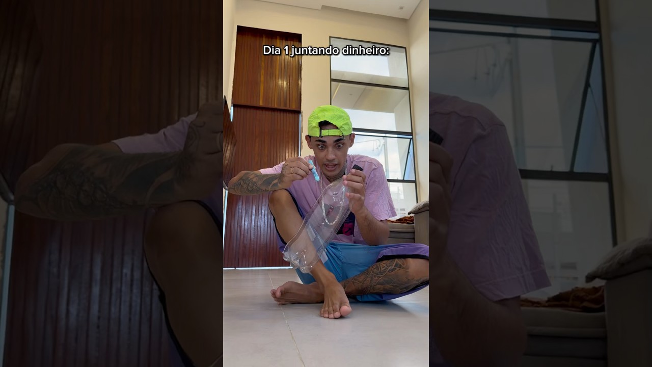 Dia 1 tentando junta dinheiro😂❤️