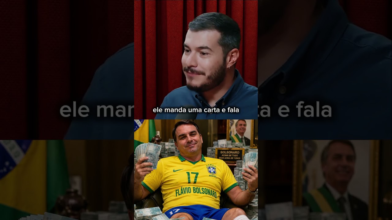 FLÁVIO BOLSONARO PEDE A DONALD TRUMP QUE ESPERE AS ELEIÇÕES PARA TARIFAR O BRASIL.