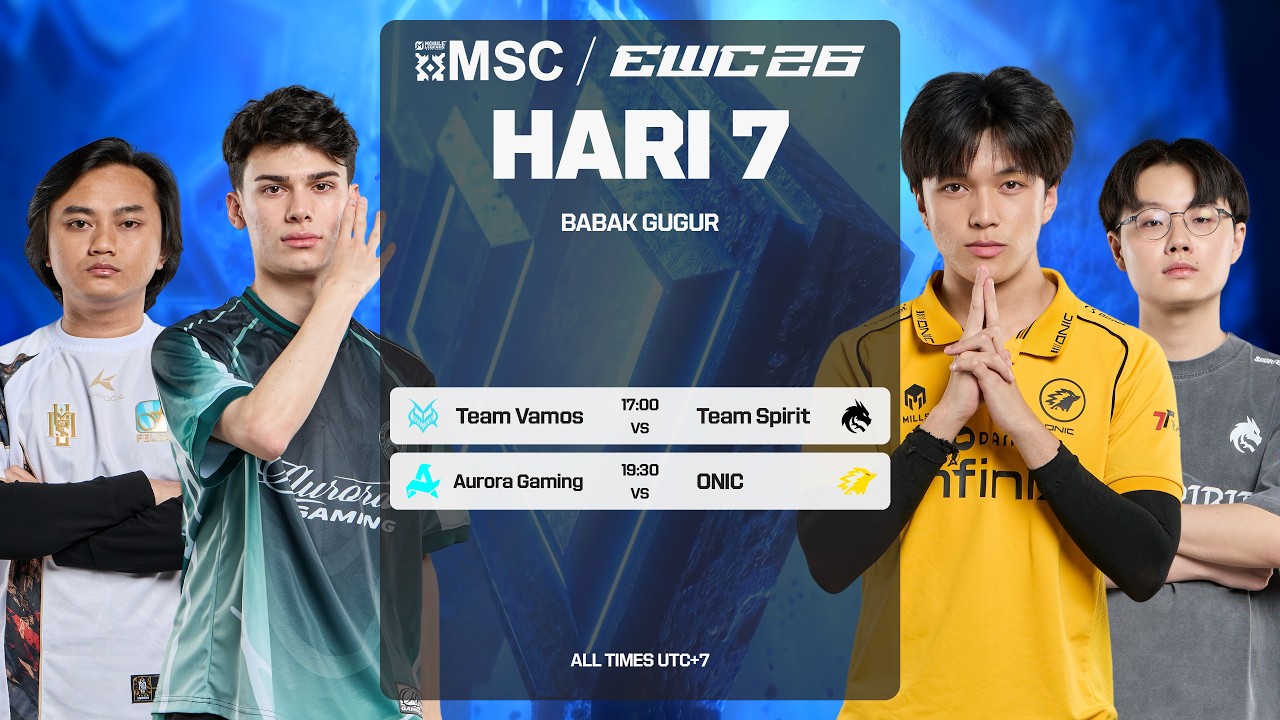 🔴 LIVE | MSC at EWC 2026 | Knockout Stage | Aurora Gaming vs ONIC | Bahasa Indonesia