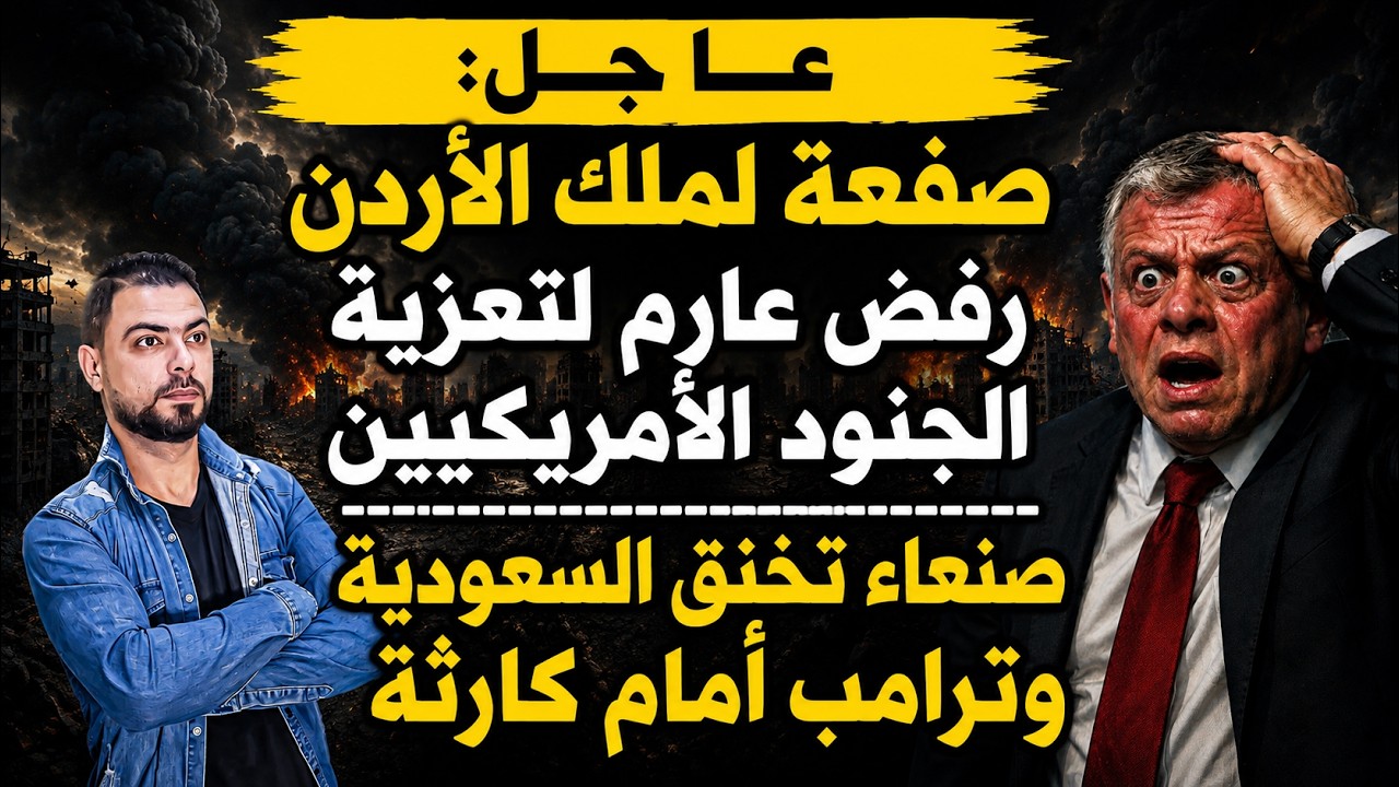 صفعة لملك الأردن | رفض عارم لتعزية الجنود الأمريكيين | صنعاء تخنق السعودية وترامب أمام كارثة