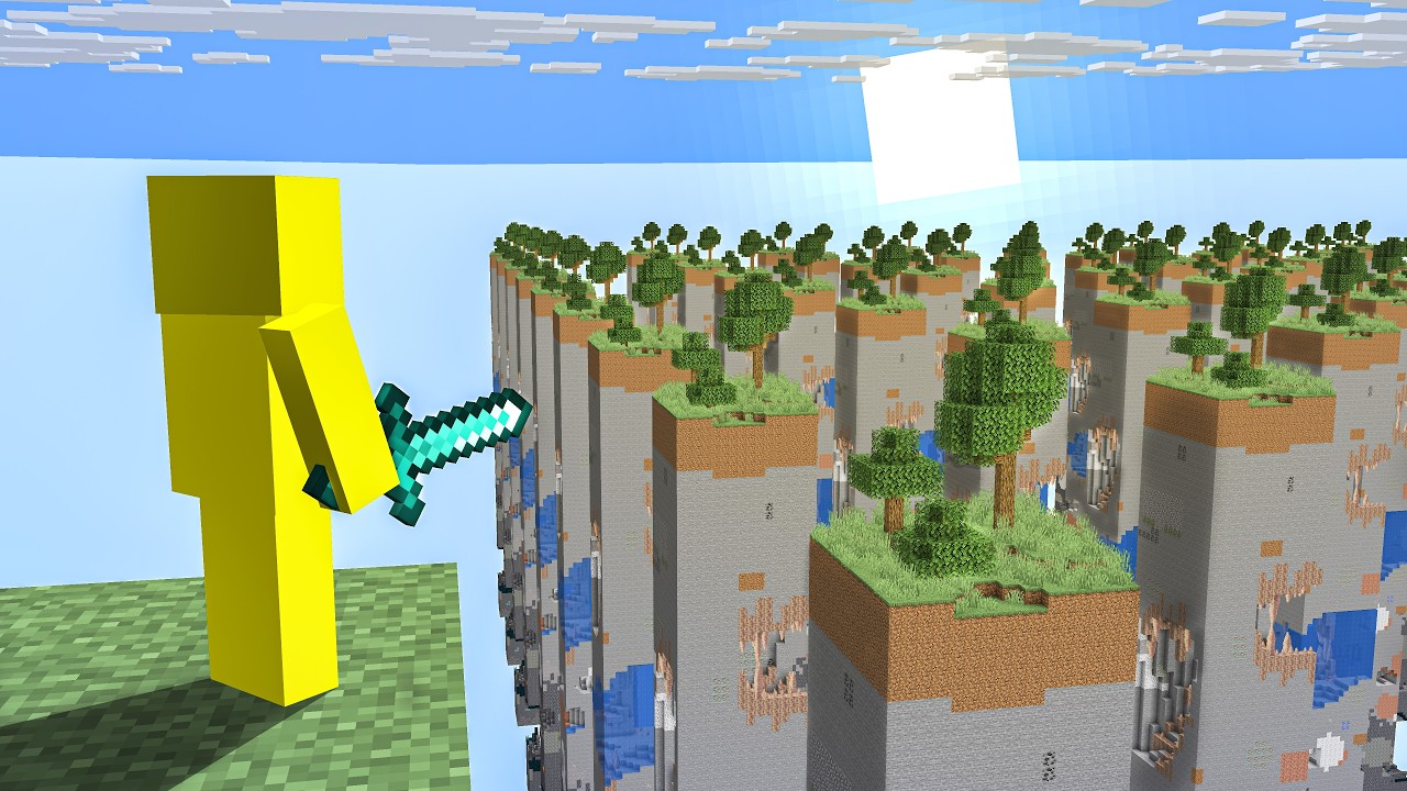 Orang Gk Hoki (Gw) vs 100 Player One Chunk