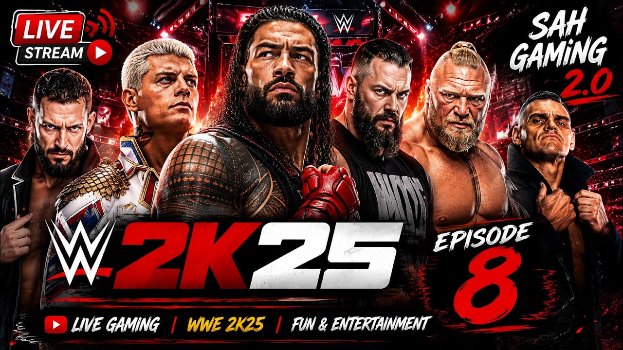 WWE 2K25 LIVE – Best Match Ever Played EP 14 | Unbelievable Finish! #wwe #wrestling #wwe2k25 #shorts