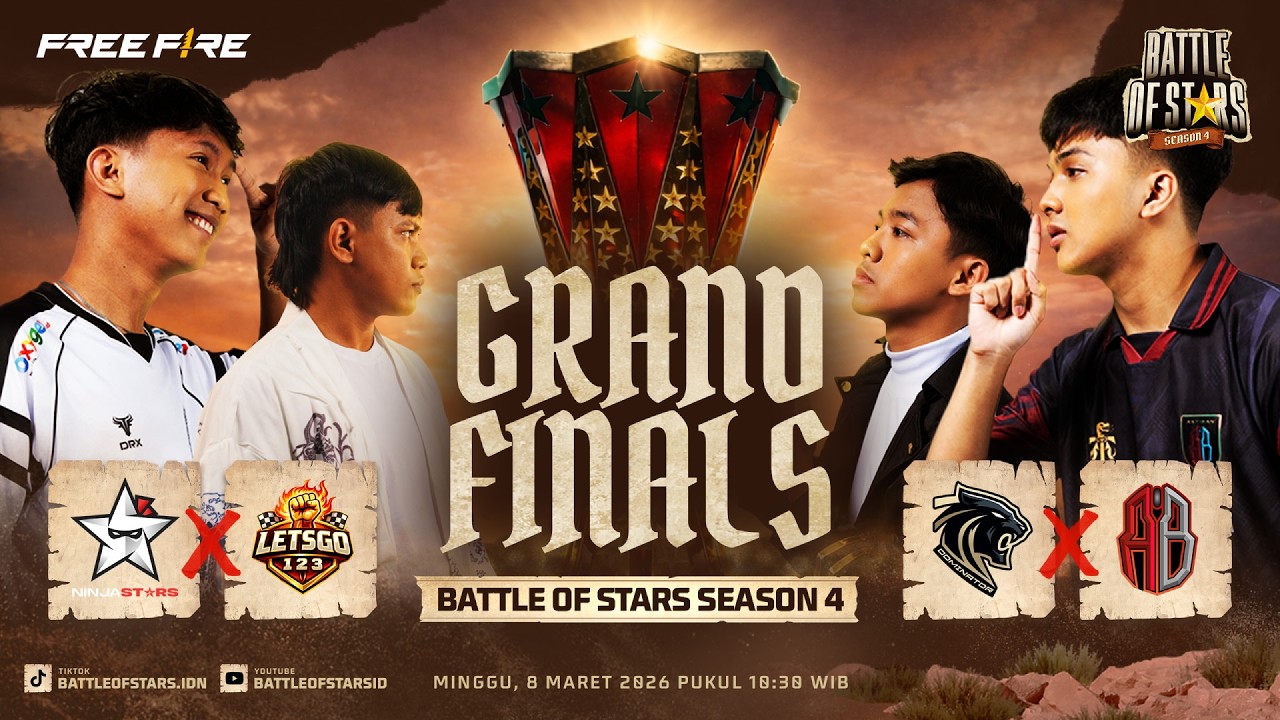 🔴 LIVE: GRAND FINALS BATTLE OF STARS SEASON 4 & CREATOR WARS!