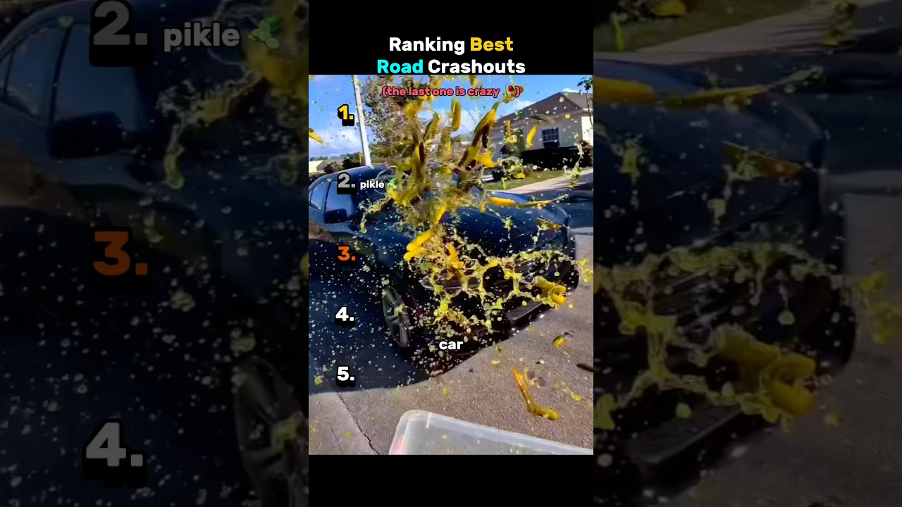 Ranking Best Road Crashouts 🥒